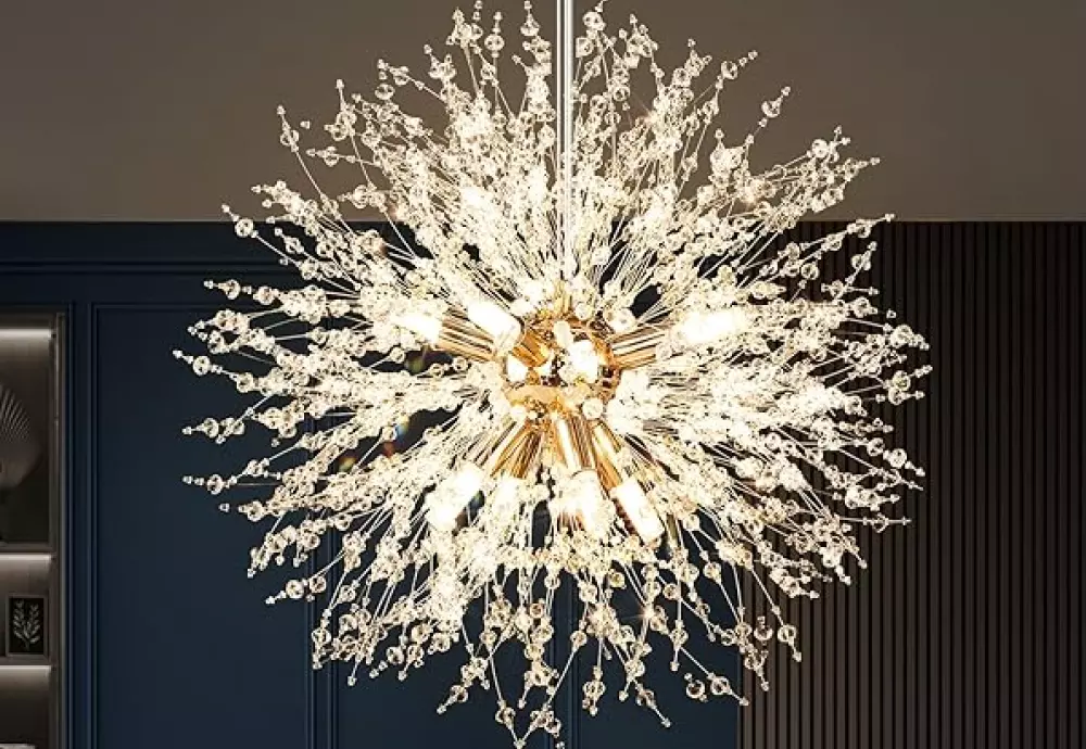 crystal chandelier globe