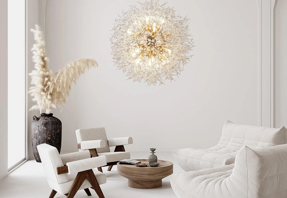 clear globe chandelier