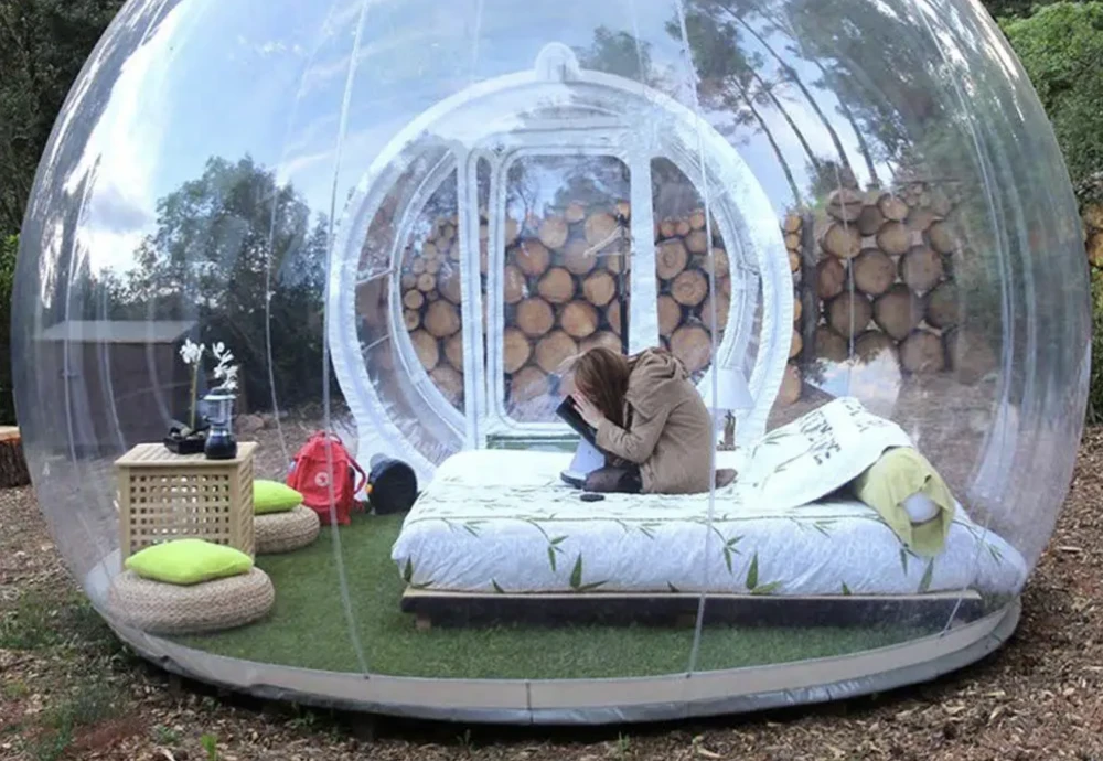 winter bubble tent